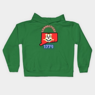 State of Connecticut USA Kids Hoodie